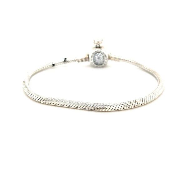 Pandora Pave Cz Crown Clasp Bracelet - Picture 3 of 8